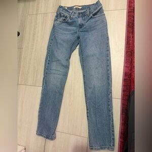 Levi's Middy Straight Light Blue Denim Jeans